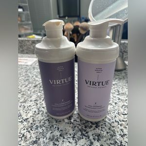 Virtue full shampoo and conditioner, professional size